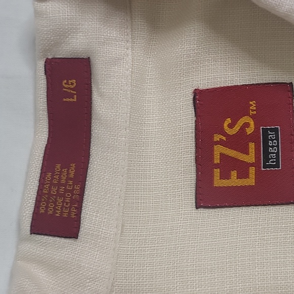 EZ's Haggar button down shirt sz Large - Picture 4 of 9